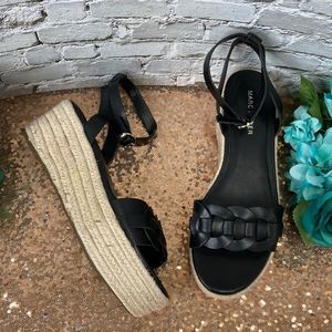 MARC FISHER Women's Jinky Wedge Sandals 8M